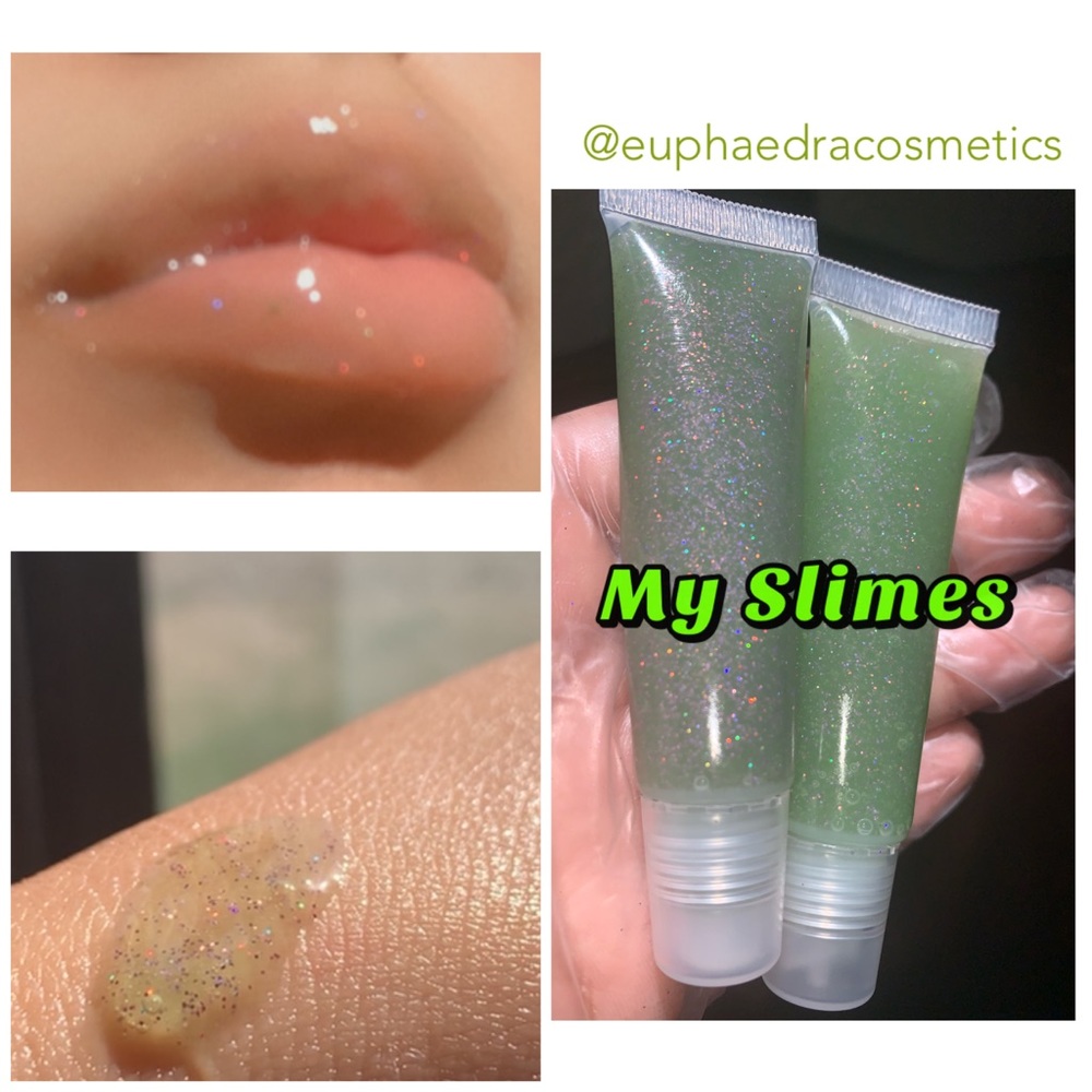 My slimes lip gloss